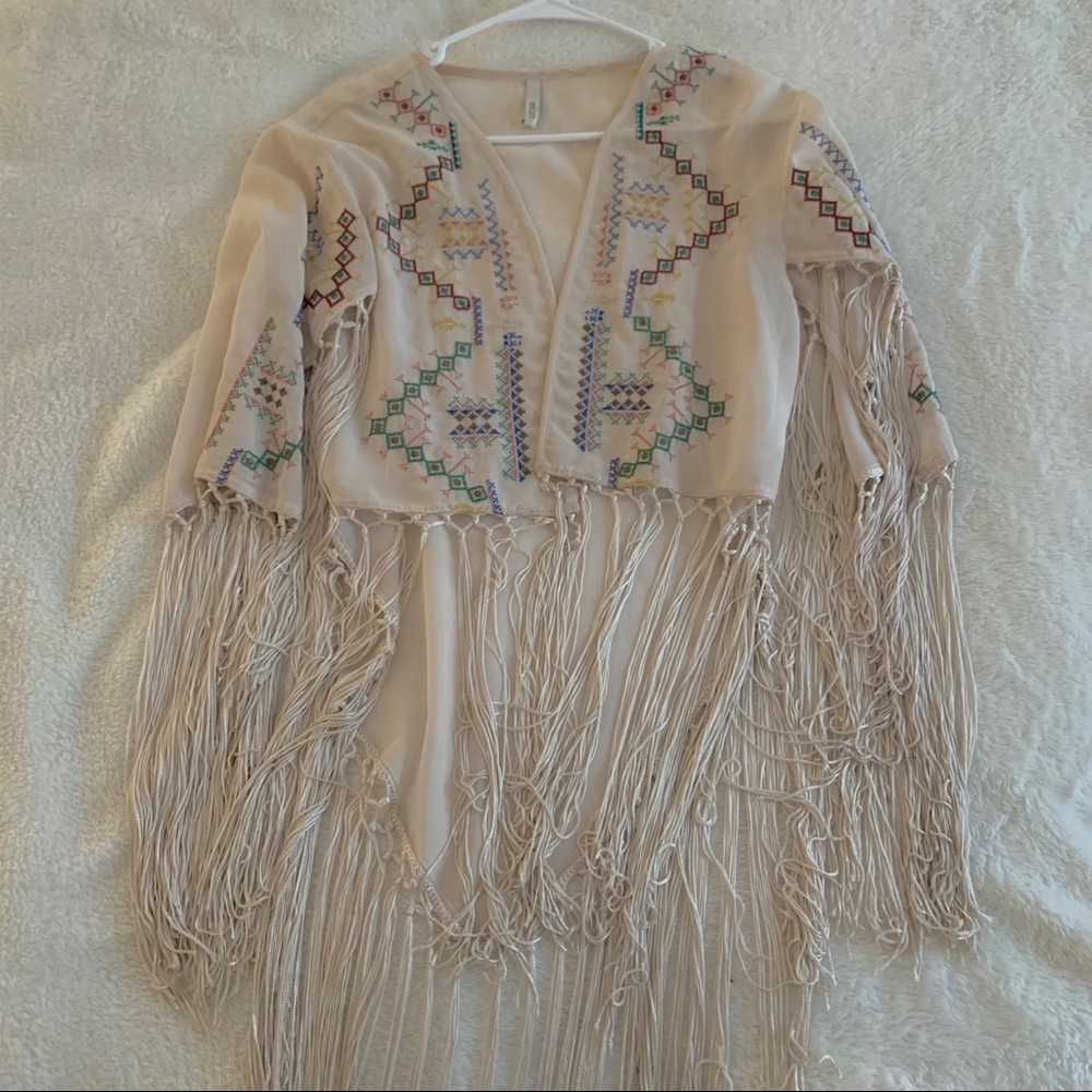 Boho Tasseled Elan Coverup